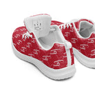 Red / White FG athletic shoes - FleekGoddess