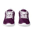 Tyrian Purple / Black athletic shoes - FleekGoddess