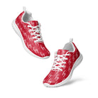 Red / White FG athletic shoes - FleekGoddess