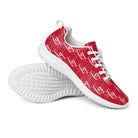 Red / White FG athletic shoes - FleekGoddess