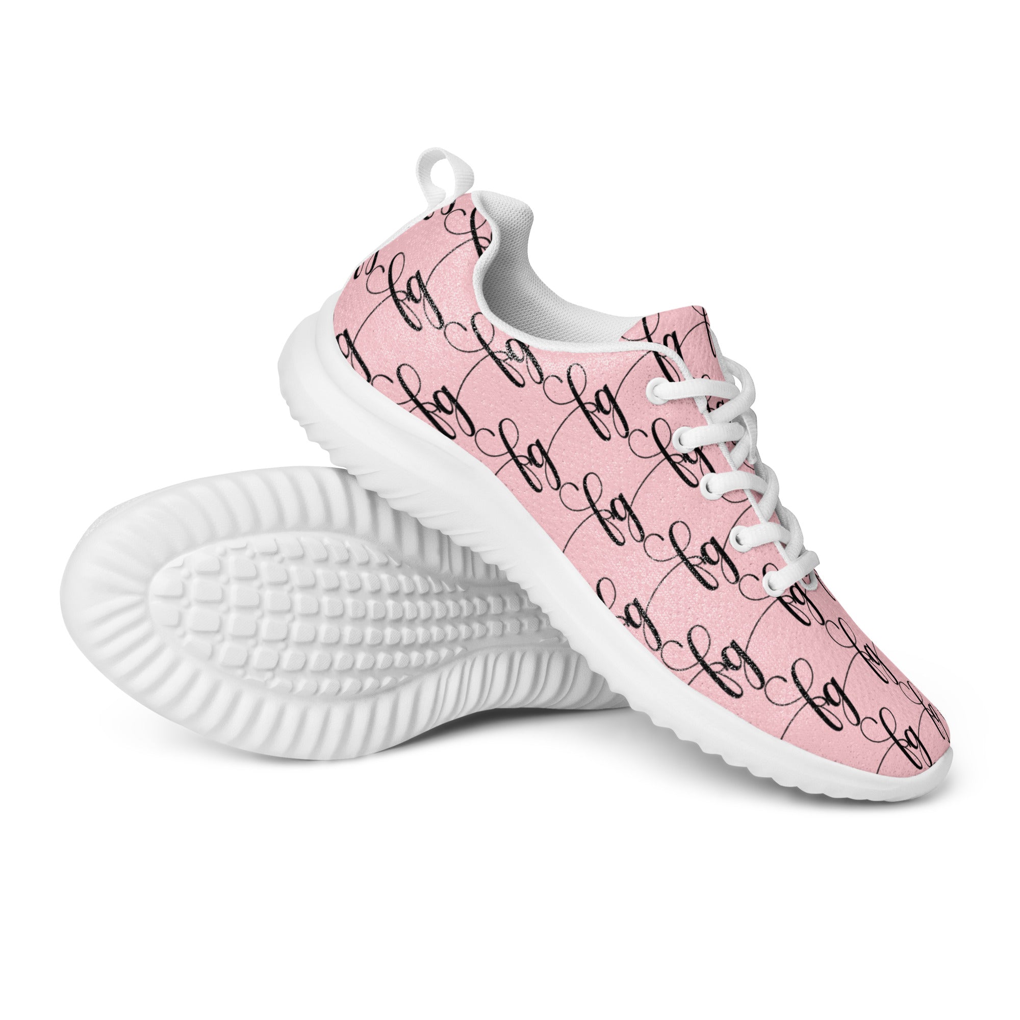 Pink / Black FG athletic shoes - FleekGoddess