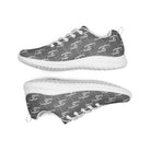 Grey / White FG athletic shoes - FleekGoddess