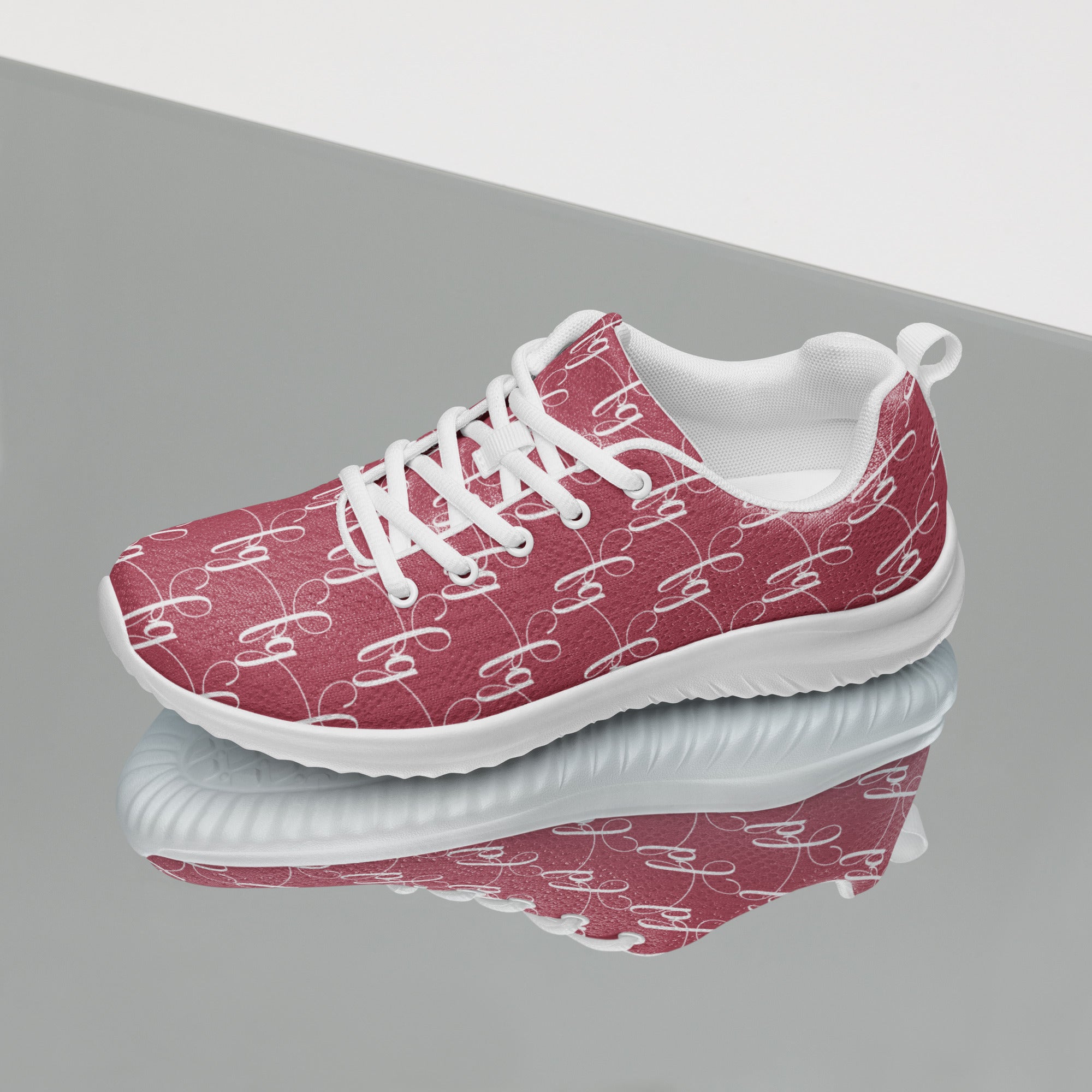 Hippie Pink / White athletic shoes - FleekGoddess