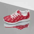 Red / White FG athletic shoes - FleekGoddess