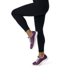 Tyrian Purple / Black athletic shoes - FleekGoddess