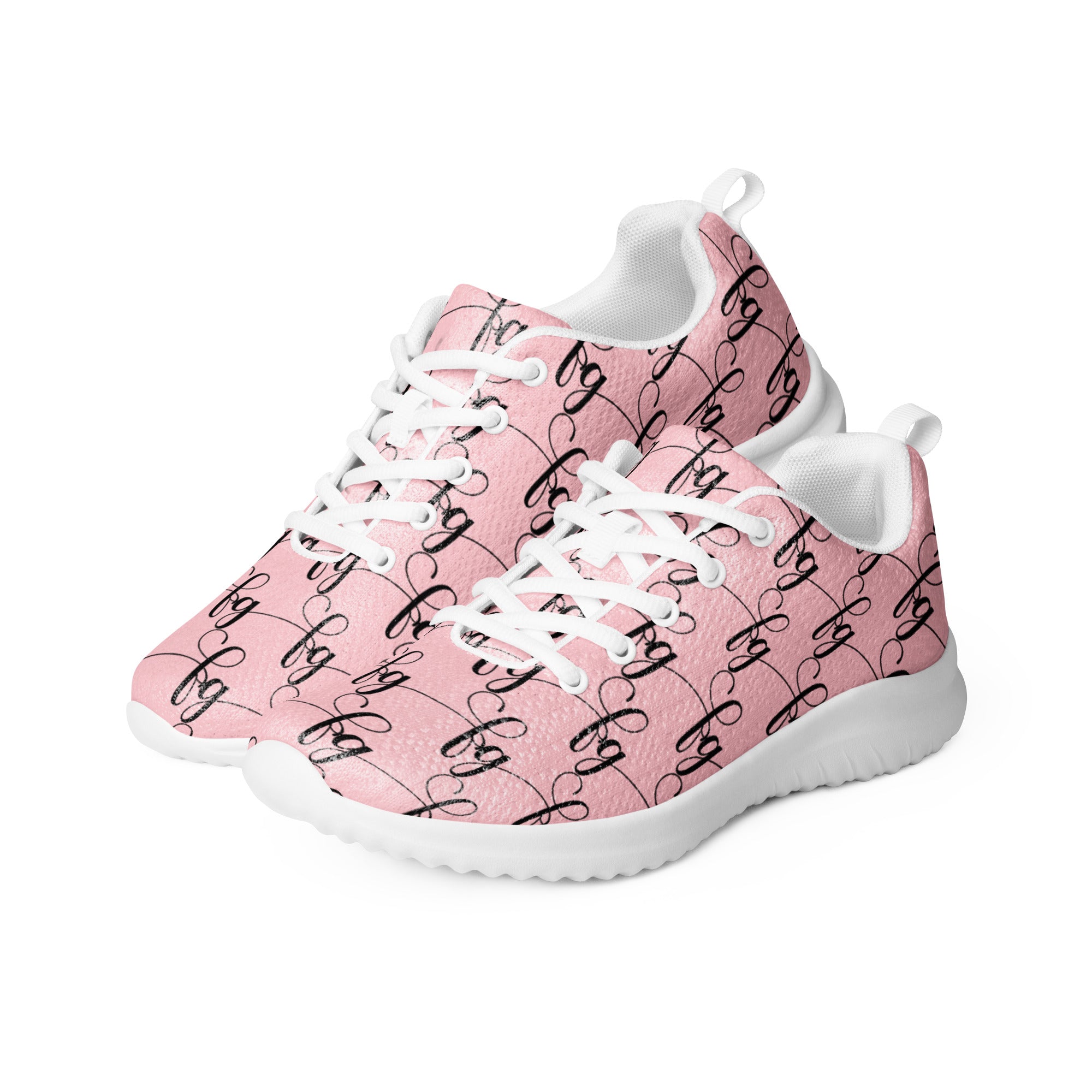 Pink / Black FG athletic shoes - FleekGoddess