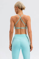 YogaFlex Crisscross Spaghetti Strap Active Cami - FleekGoddess