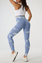 TrainTech Tie-Dye High Waist Active Pants - FleekGoddess