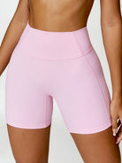 TrainTech High Waist Active Shorts - FleekGoddess