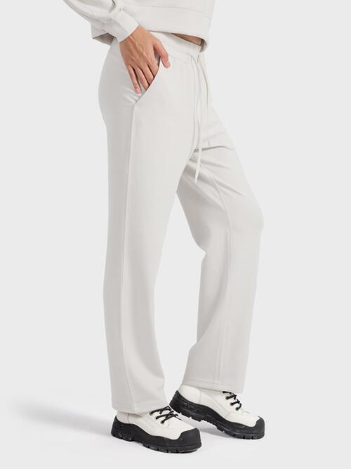 FleeceFlex Drawstring Pocketed Sport Pants - FleekGoddess