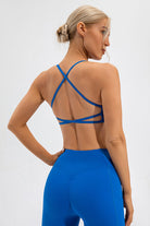 YogaFlex Crisscross Spaghetti Strap Active Cami - FleekGoddess