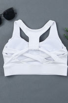 TrainTech Racerback Push Up Sports Bra - FleekGoddess