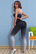 YogaFlex Gradient Sports Tank and Leggings Set - FleekGoddess