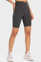 TrainTech V-Waist Biker Shorts - FleekGoddess