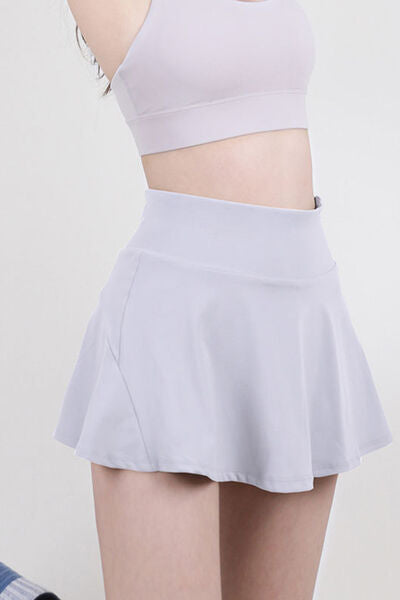 FleekGoddess High Waist Pleated Active Skirt - FleekGoddess