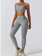 TrainTech Wide Waistband Leggings - FleekGoddess