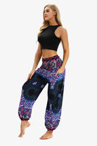 YogaFlex Printed Jogger Pants with Pockets - FleekGoddess