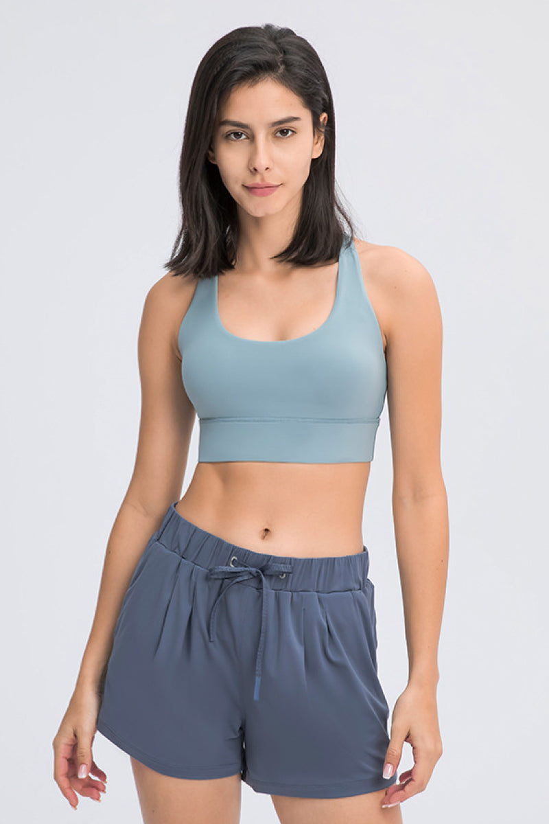 TrainTech Eight Strap Sports Bra - FleekGoddess