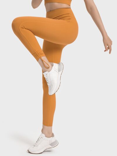 TrainTech Drawstring High Waist Active Pants - FleekGoddess