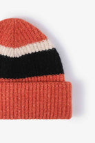 Tricolor Cuffed Knit Beanie - FleekGoddess