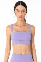 TrainTech Pleated Open Back Sports Bra - FleekGoddess