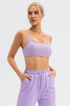 YogaFlex Crisscross Spaghetti Strap Active Cami - FleekGoddess