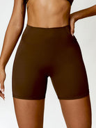 TrainTech High Waist Active Shorts - FleekGoddess