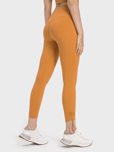 TrainTech Drawstring High Waist Active Pants - FleekGoddess