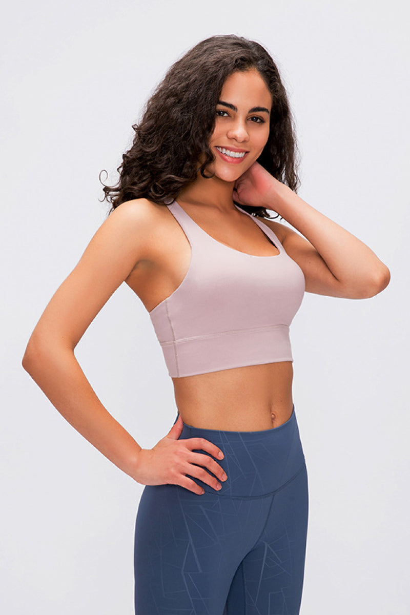 TrainTech Double X Sports Bra - Basic Colors - FleekGoddess