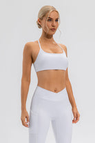 YogaFlex Crisscross Spaghetti Strap Active Cami - FleekGoddess