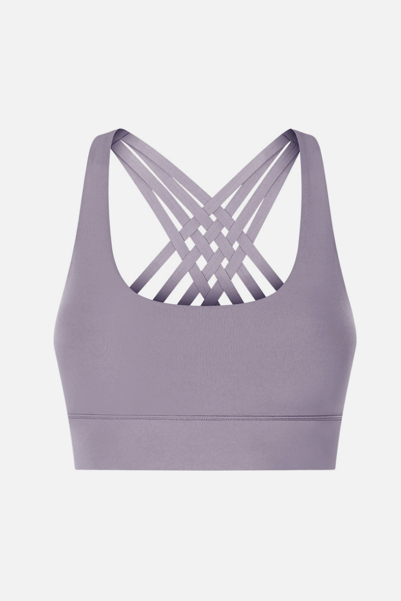 TrainTech Eight Strap Sports Bra - FleekGoddess