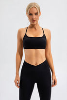 YogaFlex Crisscross Spaghetti Strap Active Cami - FleekGoddess