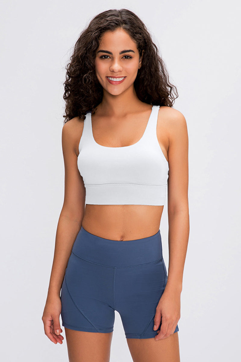 TrainTech Double X Sports Bra - Basic Colors - FleekGoddess