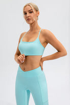 YogaFlex Crisscross Spaghetti Strap Active Cami - FleekGoddess