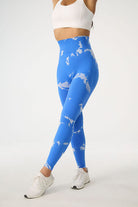 TrainTech Tie-Dye High Waist Active Pants - FleekGoddess