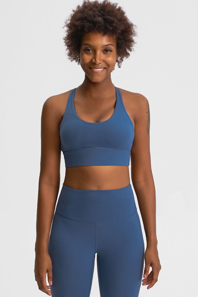 TrainTech Eight Strap Sports Bra - FleekGoddess