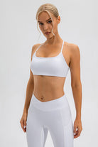 YogaFlex Crisscross Spaghetti Strap Active Cami - FleekGoddess