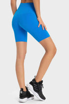 TrainTech V-Waist Biker Shorts - FleekGoddess