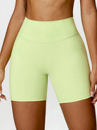 TrainTech High Waist Active Shorts - FleekGoddess