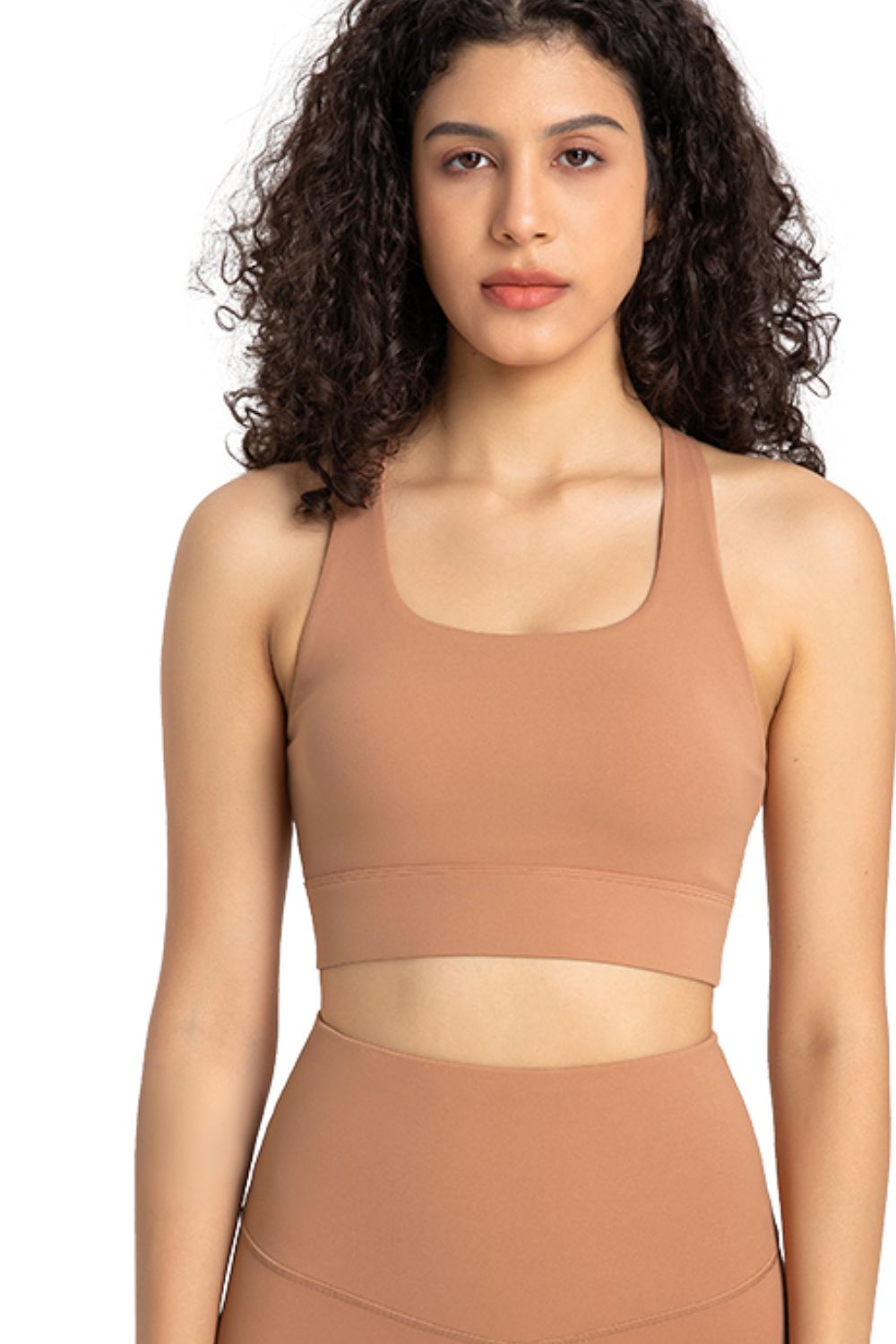 YogaFlex Highly Stretchy Cutout Back Sports Bra - FleekGoddess