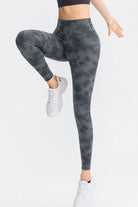 TrainTech Tie-Dye Wide Waistband Leggings - FleekGoddess