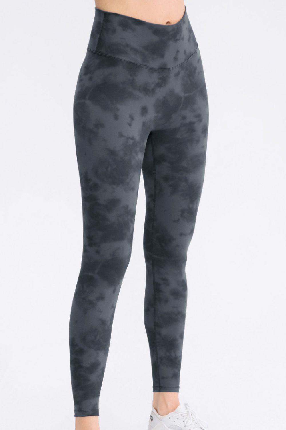 TrainTech Tie-Dye Wide Waistband Leggings - FleekGoddess