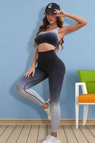 YogaFlex Gradient Sports Tank and Leggings Set - FleekGoddess