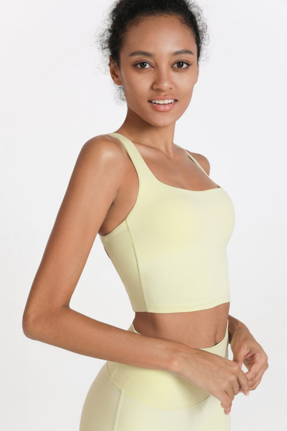 TrainTech Crisscross Open Back Cropped Sports Cami - FleekGoddess