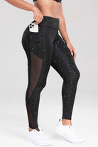 TrainTech Printed High Waist Active Pants - FleekGoddess