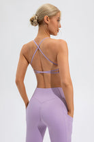 YogaFlex Crisscross Spaghetti Strap Active Cami - FleekGoddess