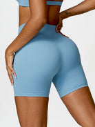 TrainTech High Waist Active Shorts - FleekGoddess